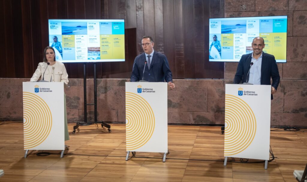 Mayo Canarias. Presentación de los actos que se van a celebrar por el Día De Canarias. Foto Gobierno de Canarias