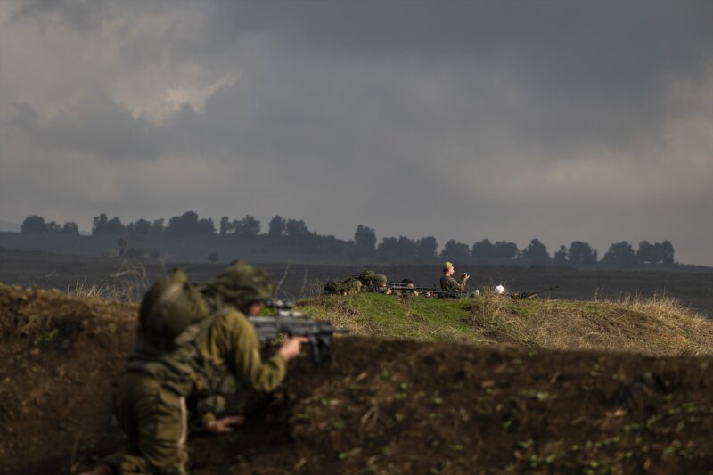 El Ejército de Israel en los ocupados Altos del Golán - Ilia Yefimovich/dpa - Archivo