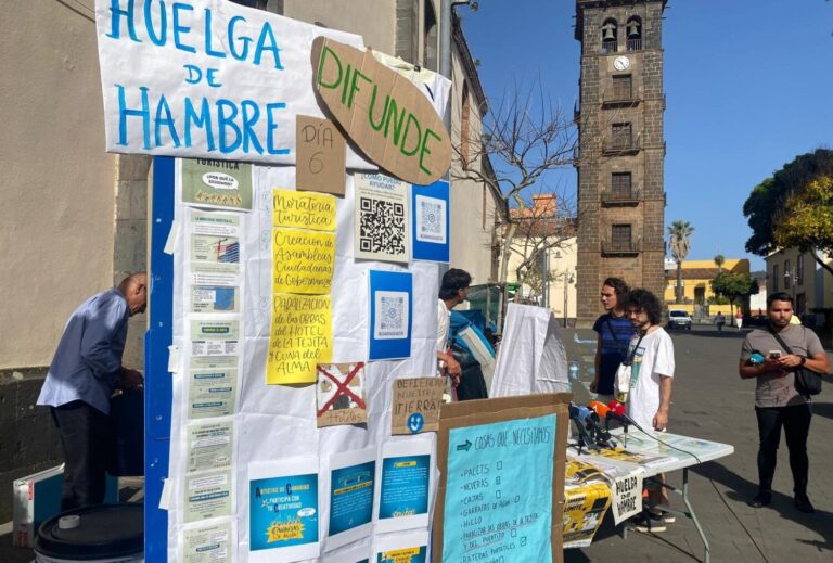 Clavijo asegura que el Gobierno no cederá a “la extorsión” de los activistas en huelga de hambre