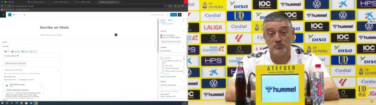 Pimienta alcanza cien partidos con Las Palmas buscando revertir la mala racha ante el Girona