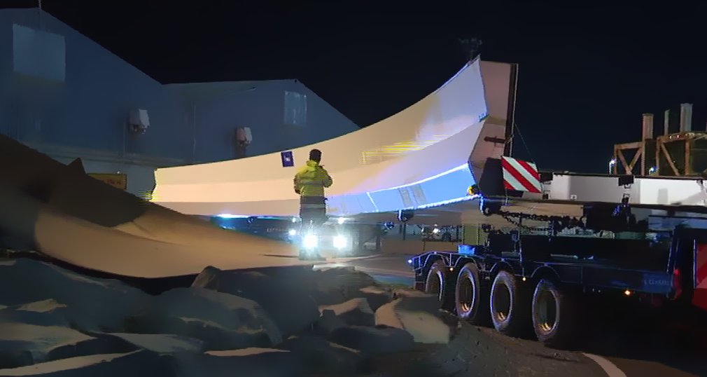 Se modifica el tráfico en la TF-24 por la instalación de la Pasarela Peatonal del Padre Anchieta