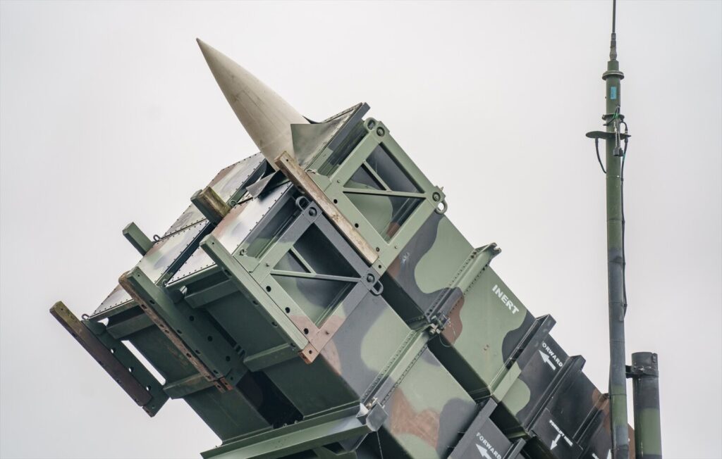 Imagen de archivo de un sistema de defensa antiaéreo Patriot. Axel Heimken/Dpa (Foto de ARCHIVO) 