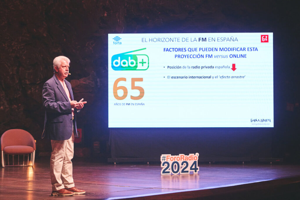 Una de las ponencias en el III Foro de la Radio