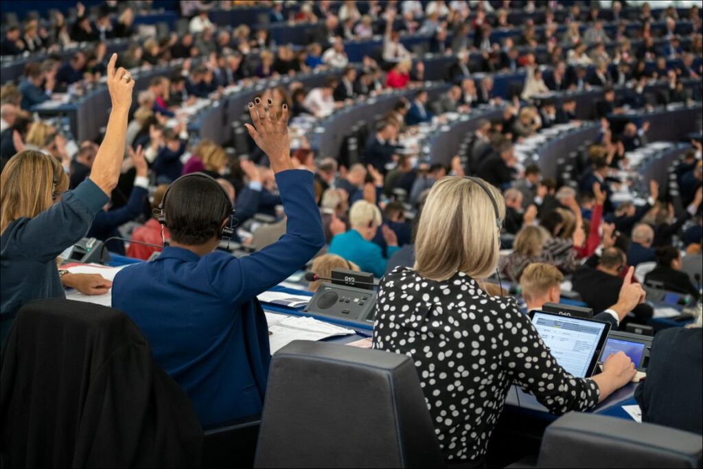 Votación en el Parlamento Europeo / Archivo Parlamento Europeo - EP