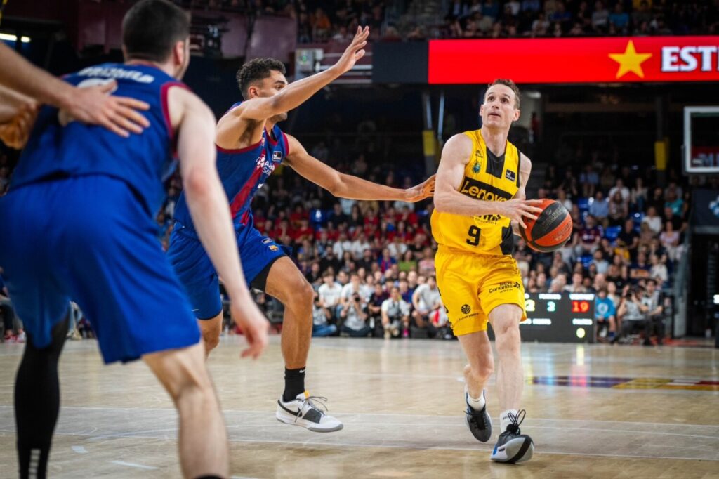El Barça gana el primer asalto ante el Lenovo Tenerife (96-86). Imagen X Lenovo Tenerife