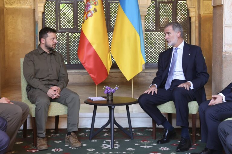 Zarzuela cancela de la agenda del Rey su encuentro con Zelenski previsto para este viernes