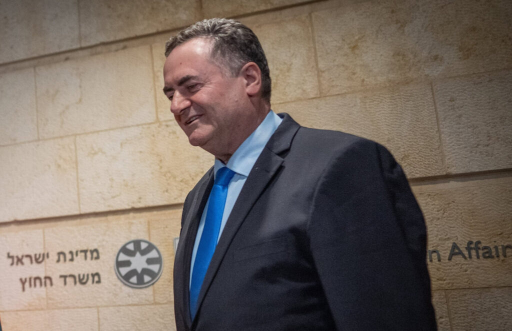 El ministro de Exteriores de Israel, Israel Katz