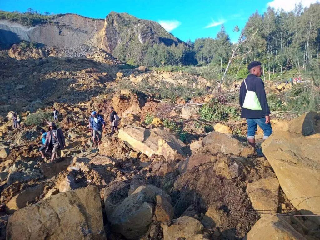 Un deslizamiento "sin precedentes" deja decenas de desaparecidos en Papúa Nueva Guinea