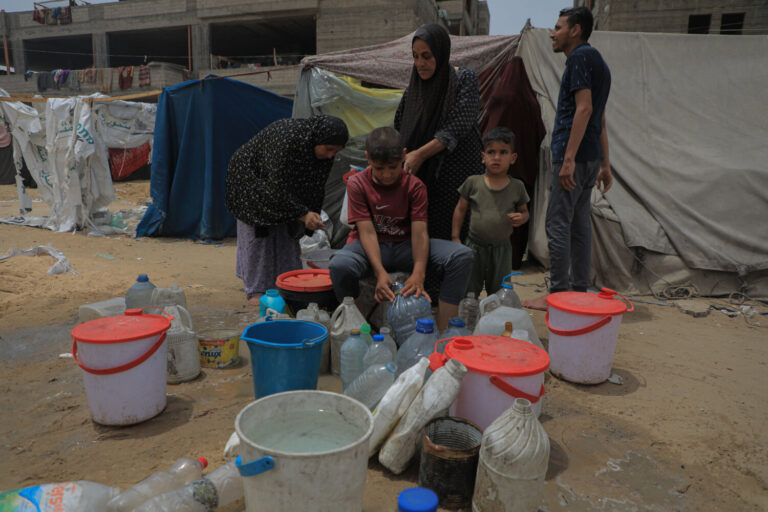 Las agencias de la ONU se quedarán este domingo sin comida que distribuir en el sur de Gaza