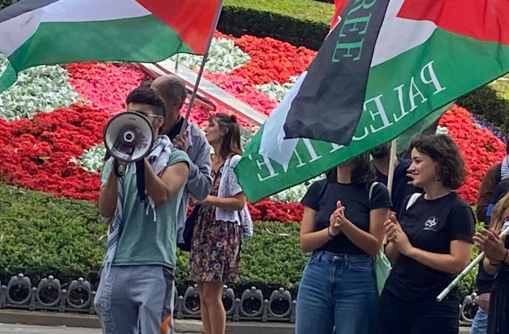rechaza que se premie a una asociación que fomenta la relación de Canarias con Israel