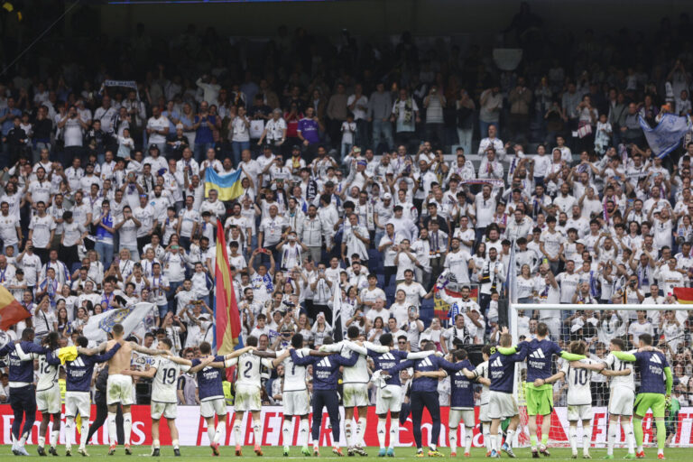 El Real Madrid conquista su trigésimo sexta Liga