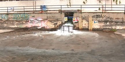 Las obras de mejora del emisario de Arona y Adeje provocan vertidos