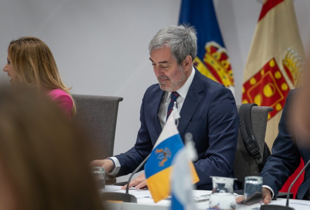 El actual presidente del Gobierno de Canarias, Fernando Clavijo. Imagen Gobierno de Canarias