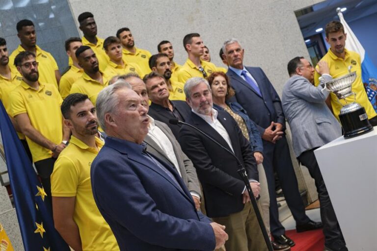 El CV Guaguas pide ayuda institucional para ser más fuerte en Europa y retener a su plantilla