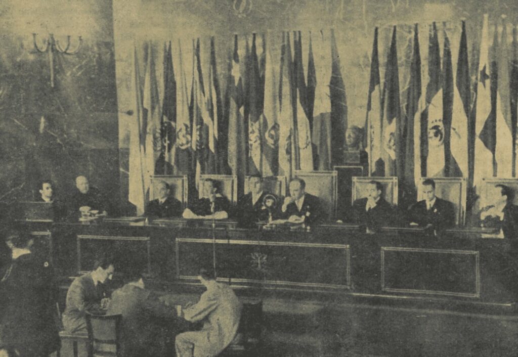 Imagen de la Organización de Estados Iberoamericanos durante su fundación / OEI