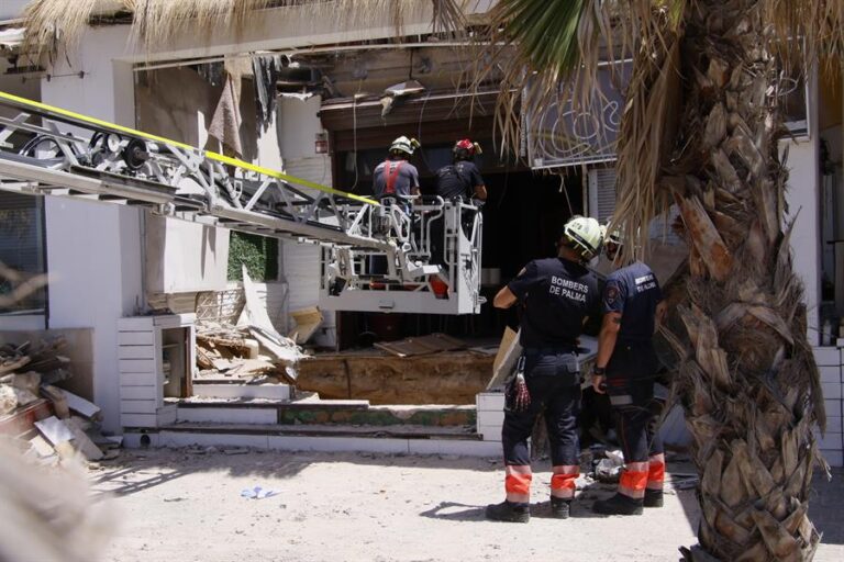 El restaurante de Palma donde murieron cuatro personas no tenía licencia de la terraza que se hundió