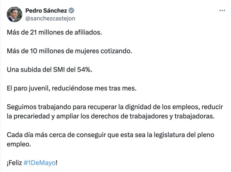 1 de Mayo, Día Internacional de los Trabajadores