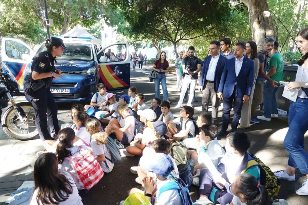 800 alumnos celebraron el día del Medio Ambiente y los Océanos 2024 en el parque García Sanabria participando en talleres y charlas