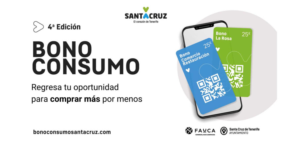 Más de 150 establecimientos para la 4ª edición de Bonos Consumo Santa Cruz