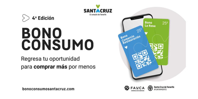 Más de 150 establecimientos para la 4ª edición de Bonos Consumo Santa Cruz