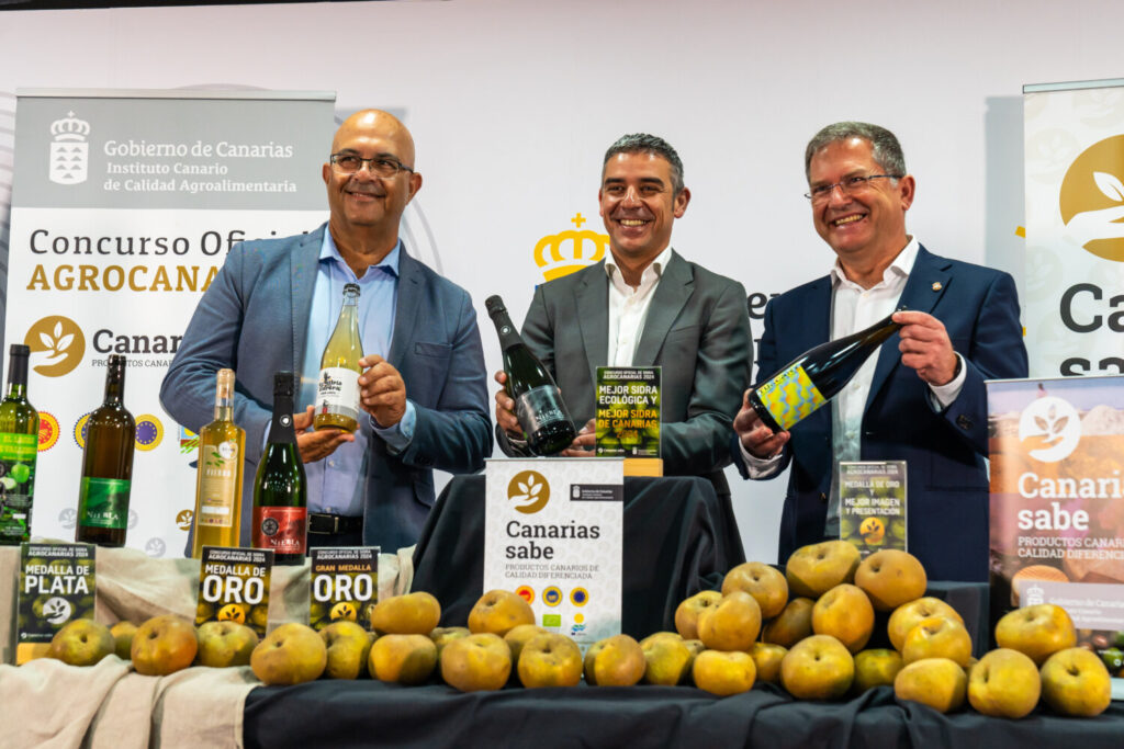 Niebla espumosa etiqueta negra, Mejor Sidra de Canarias