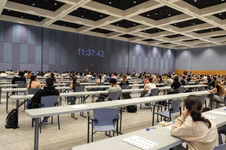 Los estudiantes se movilizan en contra de la nueva selectividad