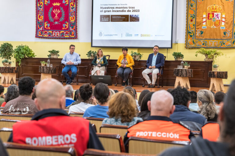 Más de 200 expertos y técnicos, presentes en las Jornadas Forestales de Tenerife