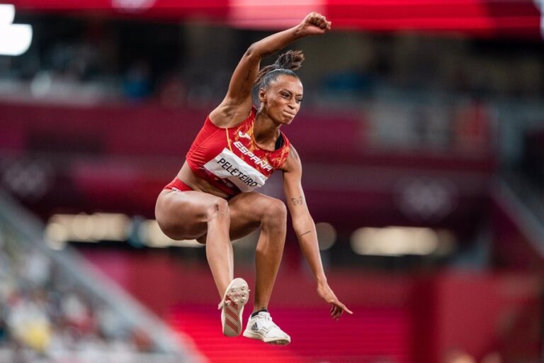 Ana Peleteiro, campeona de Europa de triple salto