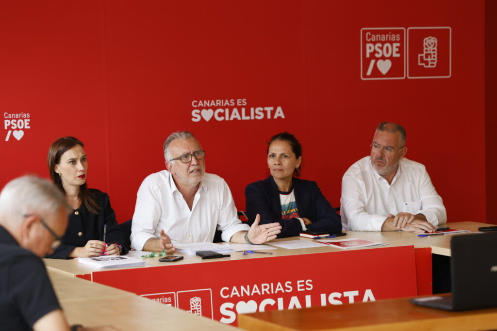 En la Comisión Regional Ejecutiva del PSOE en Canarias se han abordado temas de actualidad como el reparto de menores migrantes / PSOE Canarias