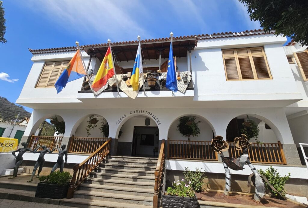 Moción de censura en San Mateo. Imagen: Casas Consistoriales. Ayuntamiento de San Mateo