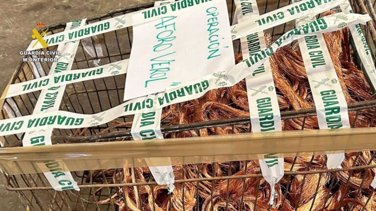 Detenido un hombre por el robo de 87 kilos de cobre del alumbrado público de Antigua, Fuerteventura