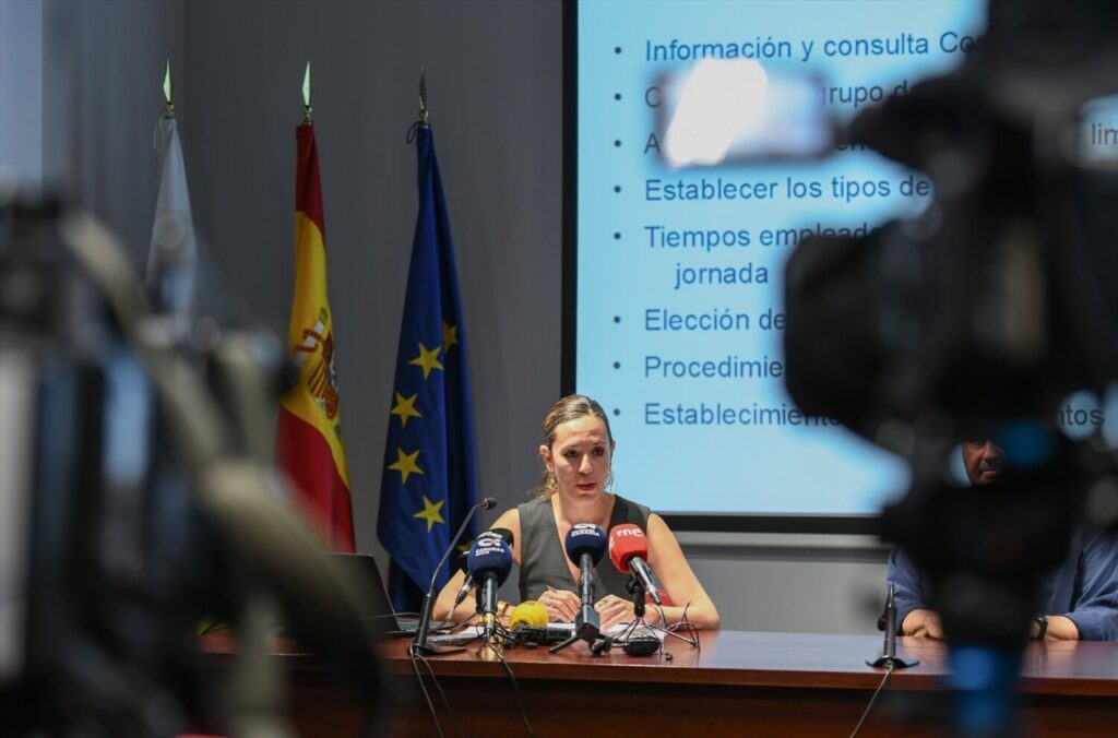 Guía técnica para el colectivo de camareras de piso. Imagen: La consejera de Turismo y Empleo del Gobierno de Canarias, Jéssica de León. Gobierno de Canarias