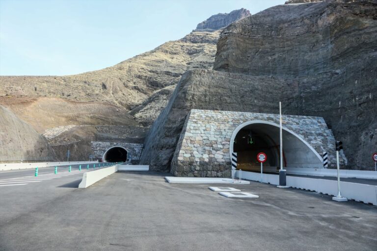 Obras Públicas cerrará el túnel de Faneque, en Gran Canaria, por los trabajos de la nueva carretera El Risco-Agaete