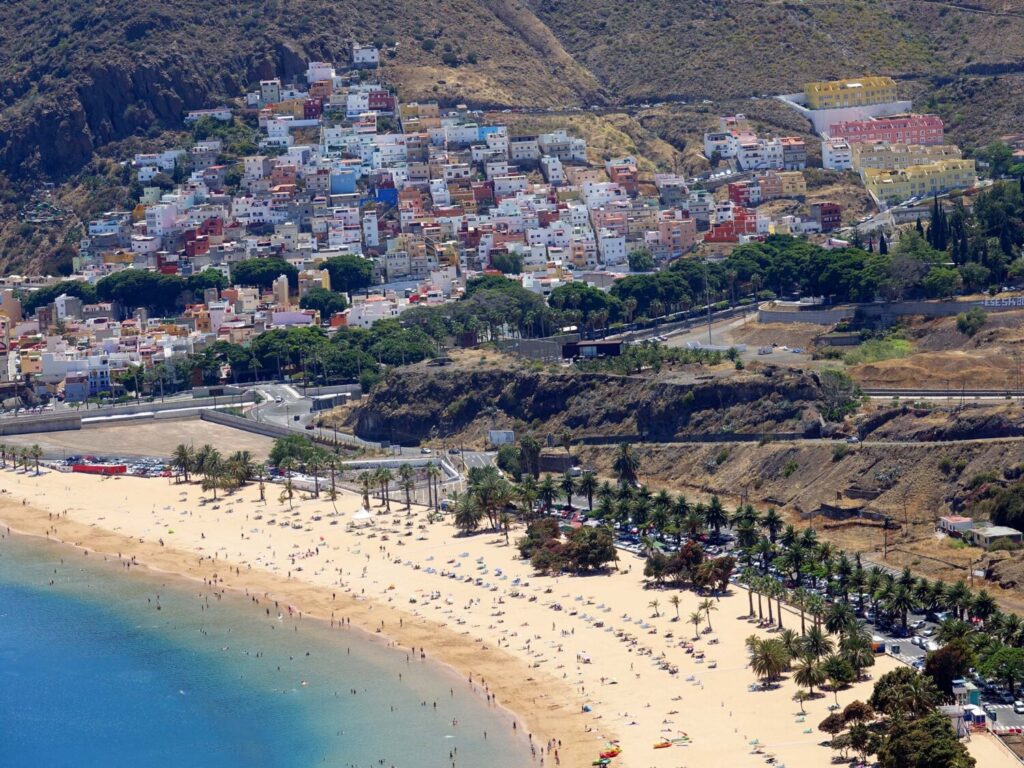 Reabre el tramo de Las Teresitas cerrado al baño. Imagen Ayuntamiento de Santa Cruz de Tenerife