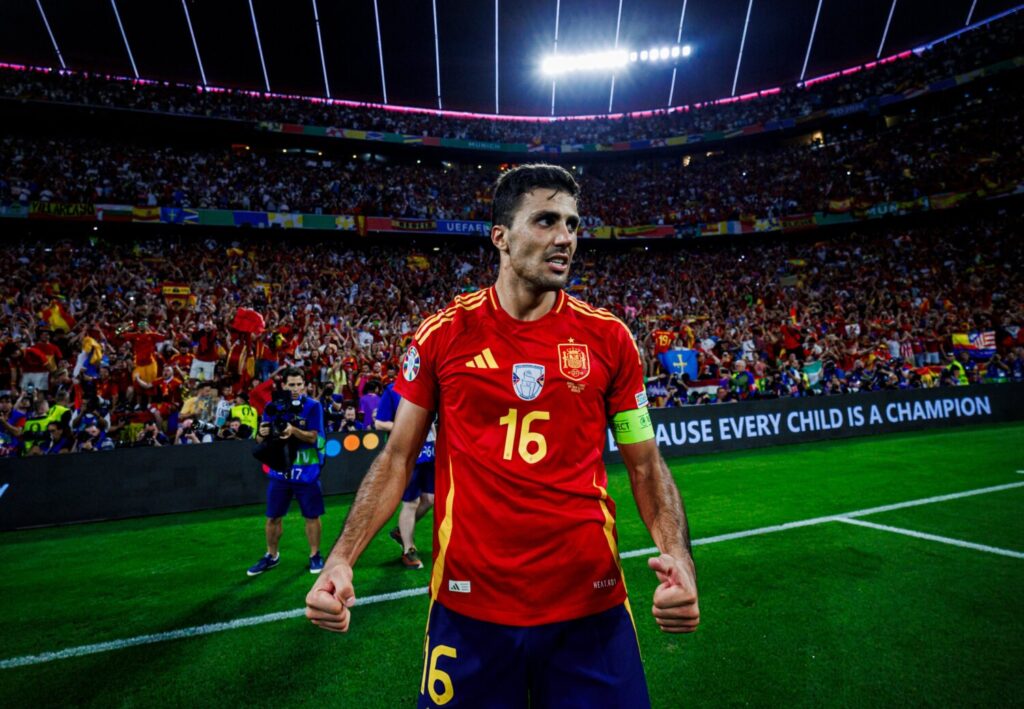 Rodrigo elegido mejor jugador del torneo / Selección Española
