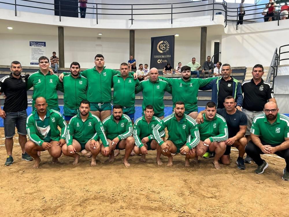 Equipo del CL Unión Antigua que se convirtió en ganador del Torneo Disa-Gobierno de Canarias 2024