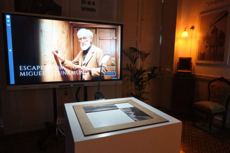 Un ‘escape room’ dedicado a Unamuno