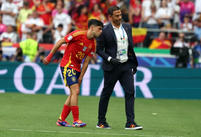Pedri se despide de la Eurocopa