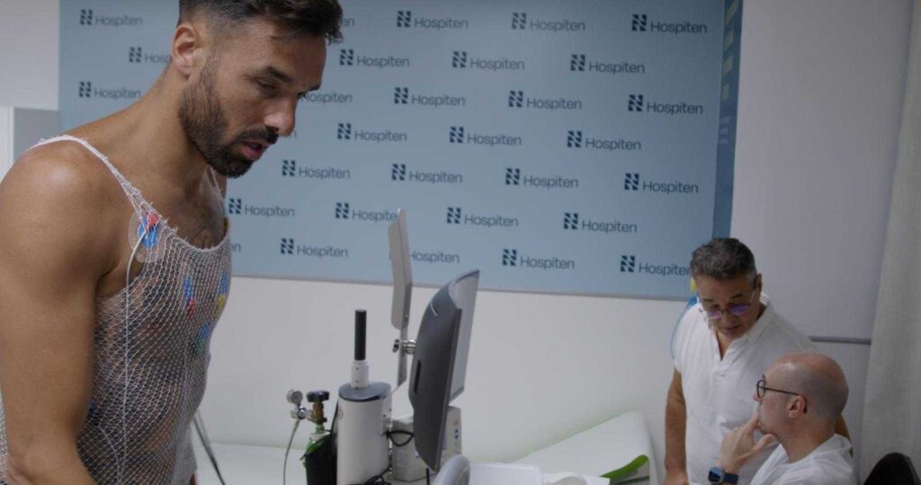 Enric Gallego también acudió este martes a pasar el reconocimiento médico / CD Tenerife
