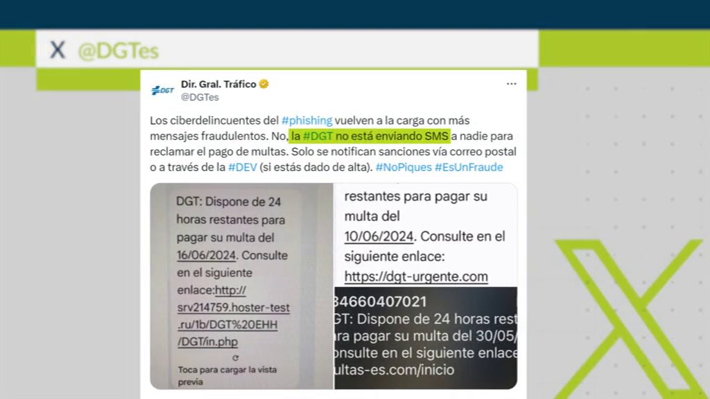 La DGT advierte de una nueva ciberestafa. Imagen RTVC