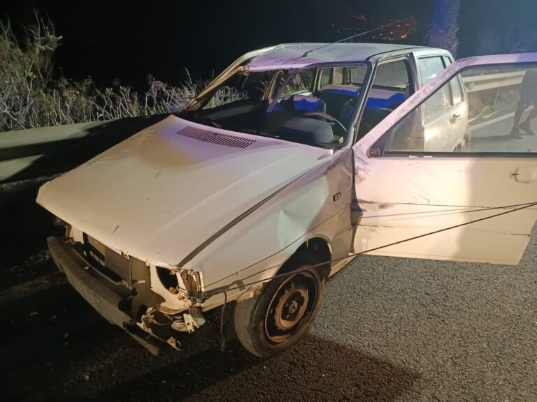 Fallece un hombre en un accidente de tráfico en Lanzarote