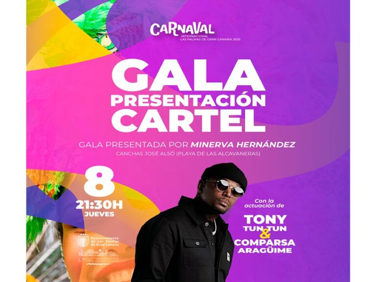 Televisión Canaria desvelará el cartel del Carnaval de Las Palmas de Gran Canaria 2025