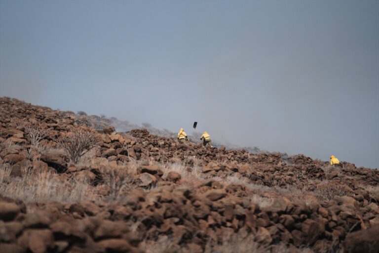 La Gomera rebaja las restricciones por riesgo de incendios forestales