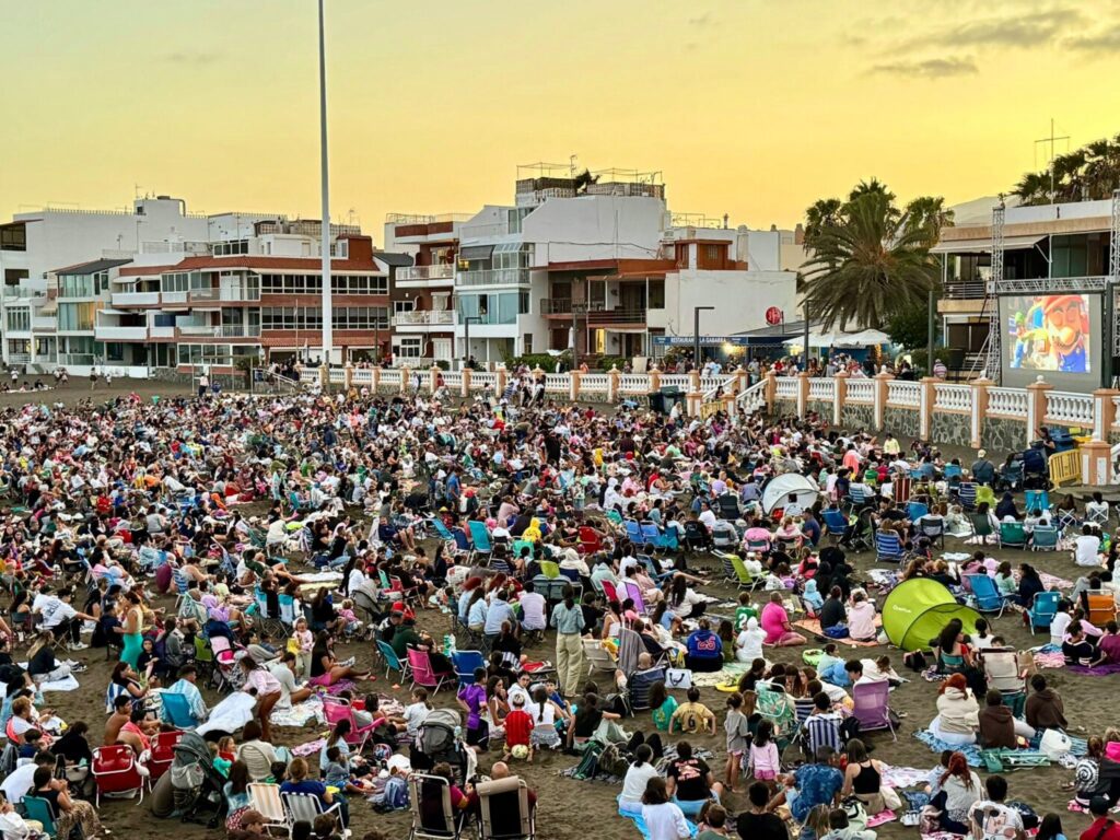 'Super Mario Bros' estrenó esta edición del cine de verano de Salinetas en el que las películas se seleccionaron por votación