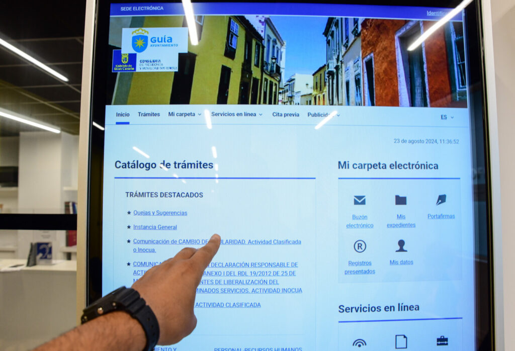 Gran Canaria implanta 27 Oficinas Electrónicas de Tramitación