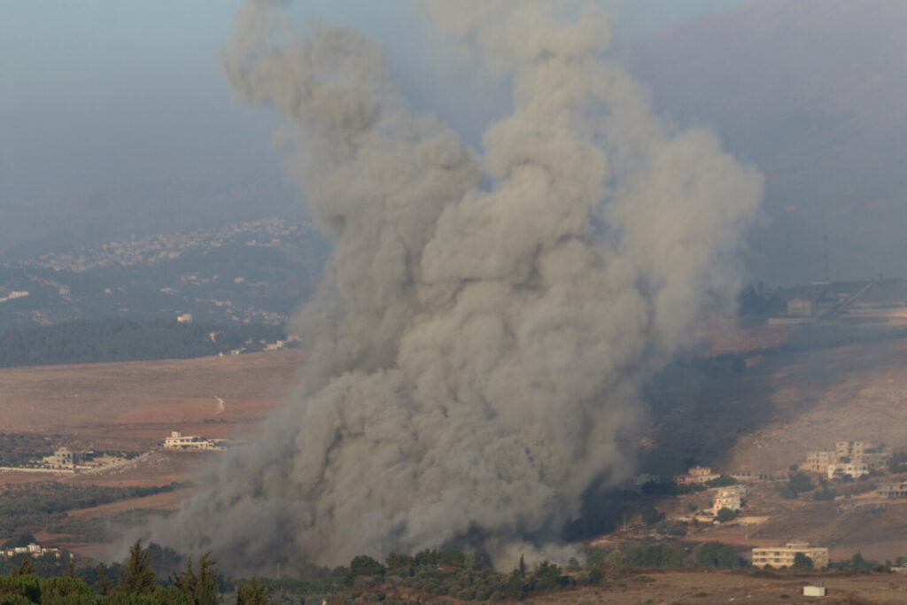 Bombardeo Israel