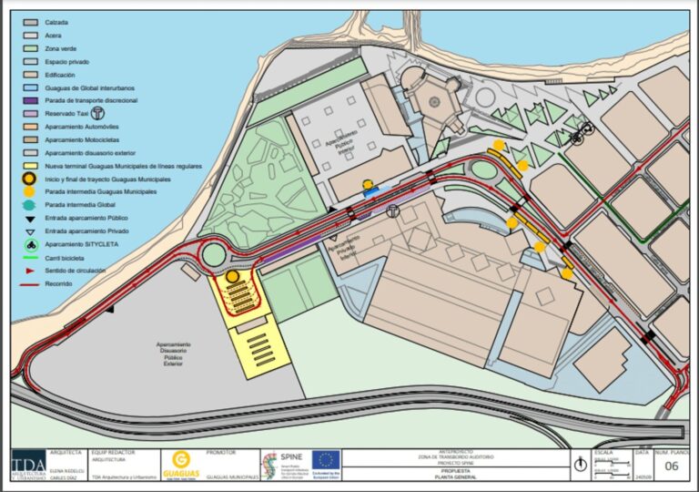 Proyecto Spine: reordenación de la zona de El Rincón (LPGC)