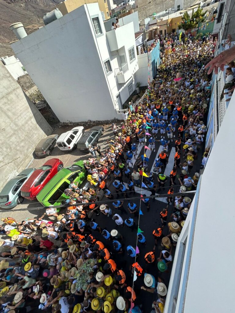 Las calles de La Aldea se han llenado de miles de visitantes para cumplir la tradición / Ayuntamiento de La Aldea