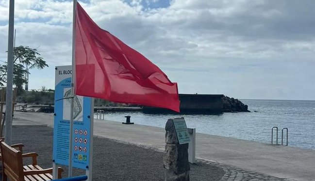 Cerrado por contaminación Los Charcos de Santa Cruz de Tenerife