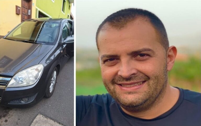 Hallan el cuerpo sin vida de Oliver Castañeda García, desaparecido en Tenerife